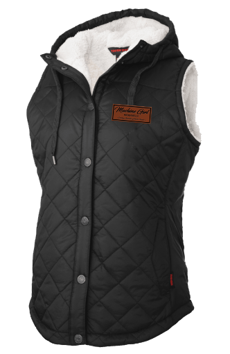 SALE  - TOUGH DUCK - FEARLESS FEMALE Quilted Sherpa Lined Vest